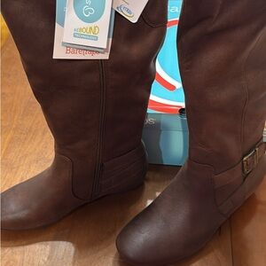 BareTraps Women's Chocolate Over the Knee Boots